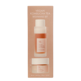 DR.CEURACLE Vegan Kombucha Tea Beginning Set - Set Regalo con Essenza e Crema Gel al Tè Kombucha Vegano