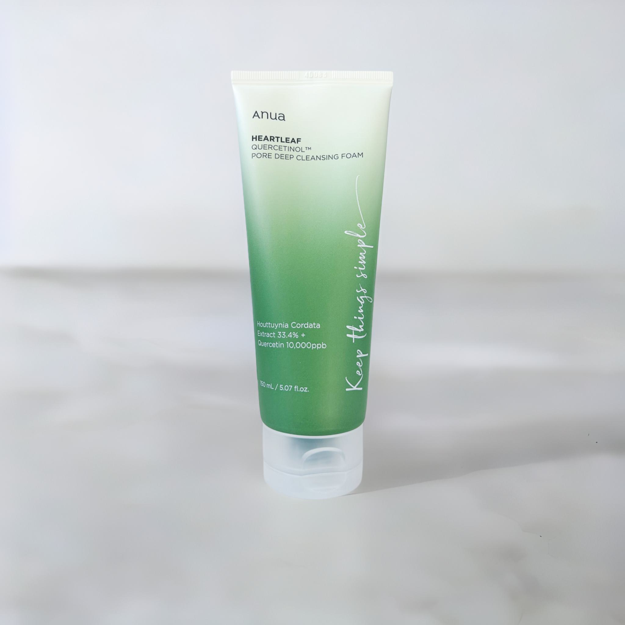 ANUA Heartleaf Quercetinol Pore Deep Cleansing Foam